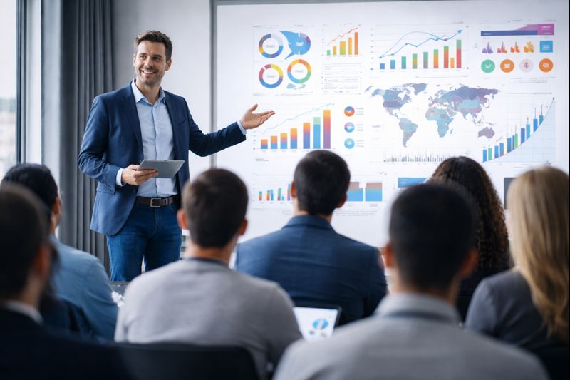 Equipo analizando resultados y dashboards